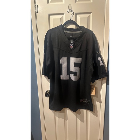 Nike Other - Nike Las Vegas Raiders Fernando Mendoza 15 Game Jersey Black Mens 3XL NEW
